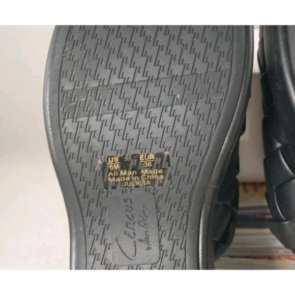 Circus NY by Sam Edelman Julieta Clog 6M Black 1.5"- 2" Heel See Photos - Picture 7 of 14